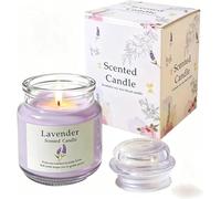 Candela,Candele Profumate,Candel In Barattolo,Candle alla soia，Lavanda