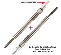 Candela Candelette per Peugeot Bipper 1.4 3008 5008 Partner Esperto 1.6 HDI