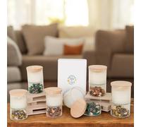 CANDELA CILINDRICA POTPOURRI BOMBONIERE 18 ANNI GADGET AZIENDALI