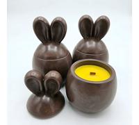 Candela Cioccolato Granella - Marrone / Vaniglia