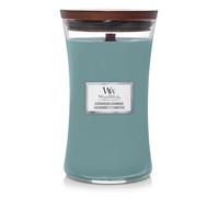 Woodwick - Hourglass Candles Evergreen Cashmere 609g - LARGE - Candele profumate