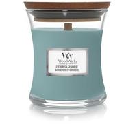 Woodwick Evergreen Cashmere candela profumata 85 g
