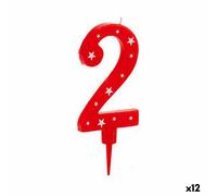 Candela Compleanno Numeri 2 [12 Unità]