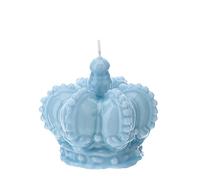 CANDELA CORONA BLU LACC. DIA. 6,5X6,5CM