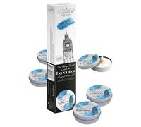 Set di Candele Massaggio Raffinato Petits Joujoux London - Rabarbaro e Ambra (5 x 43ml)