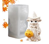 Candela della del silicone che fa la forma tridimensionale della | Progettato per lavori artistici che fanno Halloween Home Room Haunted House Party Table Decorative Display