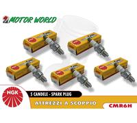 Candela di accensione NGK 5X CMR6H per tosaerba Stihl Honda decespugliatore Sen