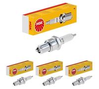Candela di accensione NGK B7ES, 1111| Yellow Box | 1 pezzo (Confezione da 4)