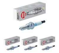 Candela di accensione NGK CR9EIB-9, 92579 | Laser Iridium (Confezione da 4)