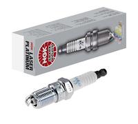NGK Candela di accensione 4968 – platino, elettrodo schermato, 10 kΩ, filettatura 17,5 mm – 1 pezzo