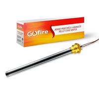 Candela di accensione per stufa a pellet generico - Compatibile/adattabile PIAZZETTA/SUPERIOR/JOLLY MEC/INTERSTOVES/INVICTA/MCZ/FREEPOINT/RED/KAUSIFLAM/SKIA (150/140 mm - Ø9,9 mm - 280 W - dado 3/8)