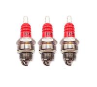Candela di accensione universale L7T rossa compatibile con scooter Goped da 47 cc e 49 cc, mini ATV, quad, mini quad, fuoristrada, motocicletta.(3pcs)