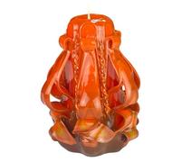 Candela di Design Fatta a Mano, Candela Decorativa Inodore Ø6.5 x h15 cm, Candela Cilindrica a Combustione Lunga 56 ore, Stoppini in Cotone Senza Fumo, Decorazione Domestica Ideale e Regalo Versatile
