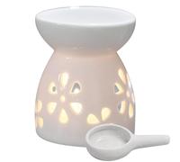 Candela di porcellana Bruciatore, Bruciatori Aromatici in Ceramica,Portacandele Diffusore con Porta, Profumo Notte, Aromaterapia Diffusore, Notte per Decorazione Casa Meditazione