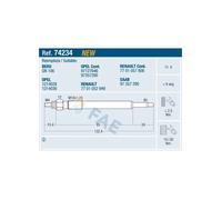 Candela Di Preriscaldamento Per Renault Opel Saab Vauxhall 7701052949 7701057806