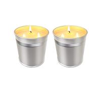 Candela di soia, candela alla citronella, grande, per esterni, per casa, patio, fino a 200 ore, urna B, 3 stoppini, cera di soia naturale, per esterni, giardino, cortile, balcone, pilastro estivo