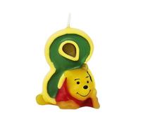 Candela Disney Winnie the Pooh e Amici per Compleanno Numero 8