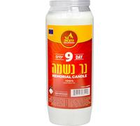 Candela Ebraica Commemorativa 9 Giorni Yartzeit Kosher Yahrtzeit Yom Kippur Ner