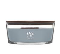 Candela profumata WoodWick Terra Haze con stoppino in legno 453,6 g
