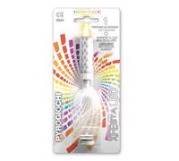 Candela fontana pirotecnica per torte Pyrogiochi numero 2 led multicolore