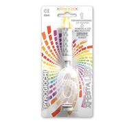 Candela fontana pirotecnica per torte Pyrogiochi numero 6 led multicolore