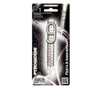 Candela fontana pirotecnica per torte Pyrogiochi numero 9 strass