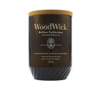 Candela grande WoodWick ReNew Tomato Leaf & Basil 368 g