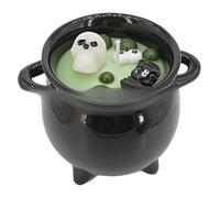 Candela Halloween - Pentolino Streghe da Tavolo,Profumate Cera di Soia Lunga Durata per Meditazione Camera da Letto Festa Decorazioni Halloween