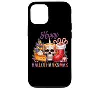 Candela Happy Hallothanksmas Skull Cheer Custodia per iPhone 12/12 Pro