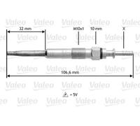 Candela incandescente 345134 VALEO per BMW ALPINA