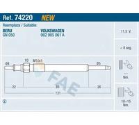 FAE 74220 - Candeletta