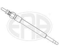 Candela incandescente 886016 ERA per MERCEDES-BENZ SSANGYONG CHRYSLER JEEP
