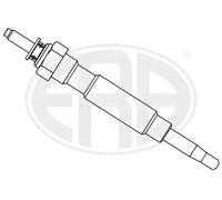 Candela incandescente 886055 ERA per MITSUBISHI HYUNDAI NISSAN CARBODIES KIA LTI