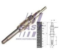 Originale FAST Candela Di Accensione FT82725 Per Alfa Romeo Fiat Lancia