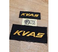 Candela Kvas Logo Patch Marca Tessuto A Cucire Badge Auto Moto Lotto Di 2