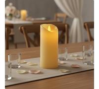 Candela LED a Batteria Telecomando Candela Finta con Fiamma Oscillante per