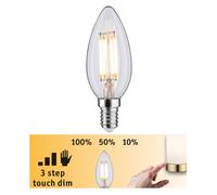 PLM 28738 - Lampada a filamento a LED E14, 5 W, 432 lm, 2700 K, dimmerabile