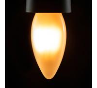 Candela LED Segula E14 3W 2.200K dimmerabile opaca Segula
