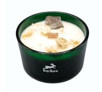 Candela Magica con Fiori e Gemme Hop Hare - Candela Cera di soia fatta a mano - 8,8x5cm (Il Leone)