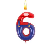 Candela Mari 6 Anni, Candele Compleanno Mari, Candele per Torta, Cake Topper per Bambini, Decorazioni Compleanno, Decorazioni Festa, Festa di Matrimonio, Ragazzi e Ragazze, Baby Shower