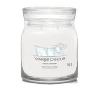 Candela Yankee Candle Clean Cotton firma signature media 368 g