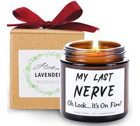 Candela My Last Nerve - Regalo di compleanno per donne uomini, divertente regalo di amicizia per amiche donne, festa della mamma, San Valentino per lei, mamma, migliore amica, fidanzata, sorella