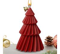 Candela natalizia fatta a mano, per aromaterapia, decorazione per la tavola in cera profumata per casa, compleanno, donna, scrivania, sala studio, portico, sala da pranzo, feste, chiesa
