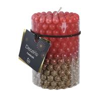 Candela Natalizia Rossa e Oro - Varzi il Natale dal 1956