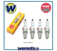Candela NGK DR8ES 5423 Set 4 pezzi per Moto Vari Modelli