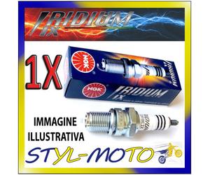 CANDELA NGK IRIDIUM SPARK PLUG BR6HIX MOTOR HISPANIA Cross/MH/MH49,Sport 49 50