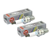 Candela NGK Laser Iridio GR8DI-8 94975 Set 2 Pezzo per piaggio ape 50 Ape50