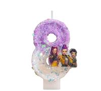 Candela Numerica A Tema K-Pop Per Feste, Accessorio Decorativo Per Torte E Party A Tema Cartone Animato Streghe Cacciatrici, Per Compleanni E Celebrazioni Festose (Viola-8)