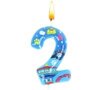 Candela Paw Dog, Candele 2 Anni Bambino, Candela Numero 2 Paw Dog, Candele a Tema, Cake Topper, Articoli per Feste, Ragazzi e Ragazze, Compleanno dei Bambini, Festa di Nozze, Baby Shower