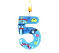 Candela Paw Dog, Candele 5 Anni Bambino, Candele a Tema, Cake Topper, Candela Numero 5 Paw Dog, Articoli per Feste, Ragazzi e Ragazze, Festa di Nozze, Compleanno dei Bambini, Baby Shower